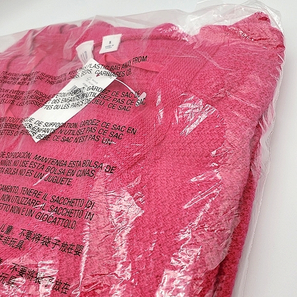 GAP True Soft Textured V-Neck Tunic Sweater - Picture 4 of 5